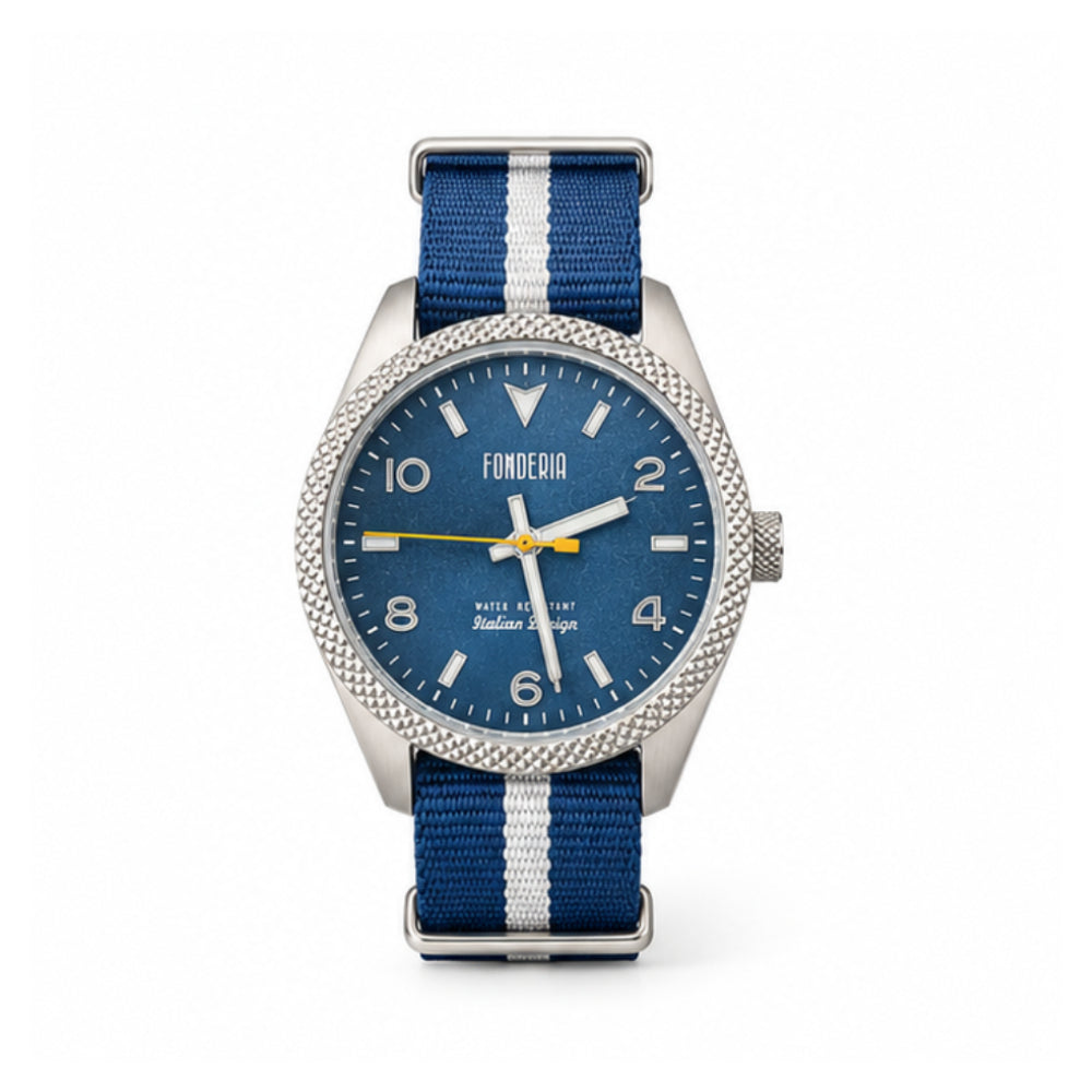 Fonderia The Even Blue Lady Natostrap Watch P-8A005XB1