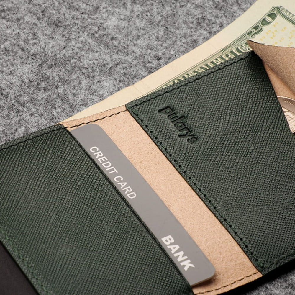 Pularys PORTER Go Saffiano Leather Green 174636305