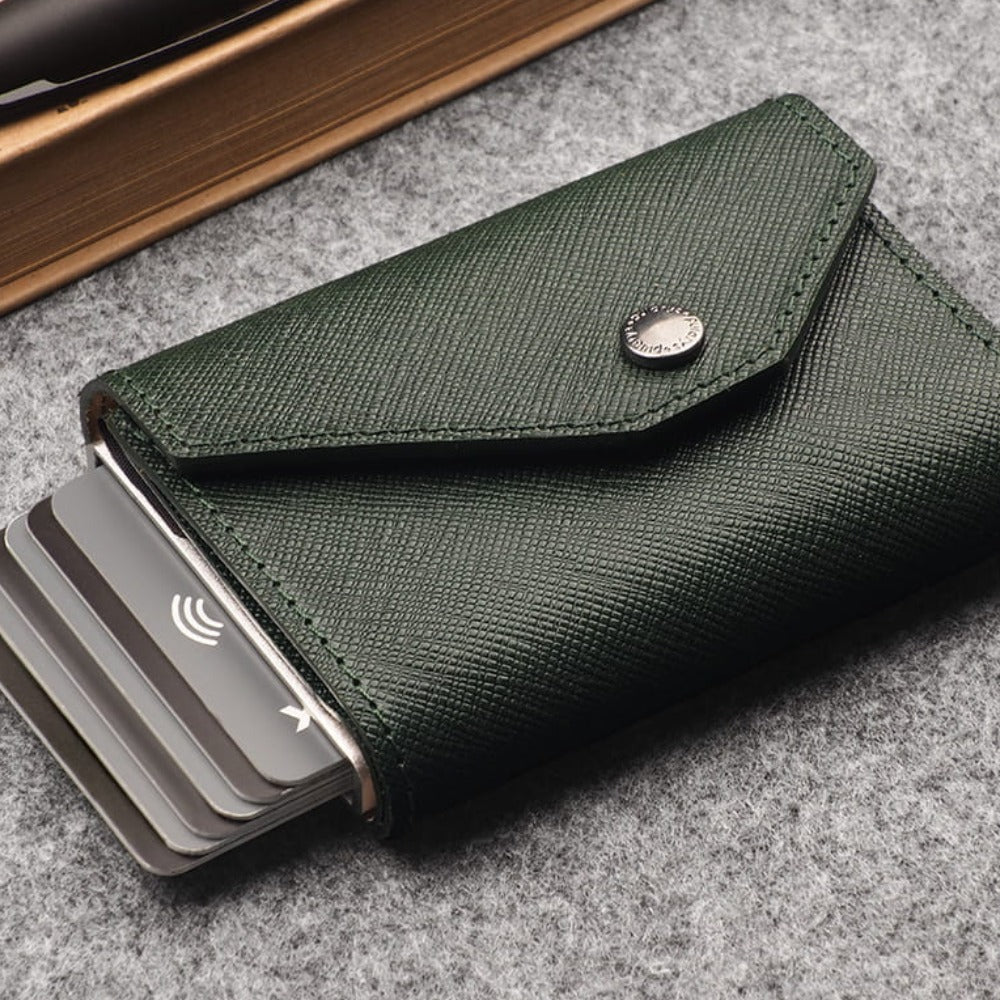 Pularys PORTER Go Saffiano Leather Green 174636305