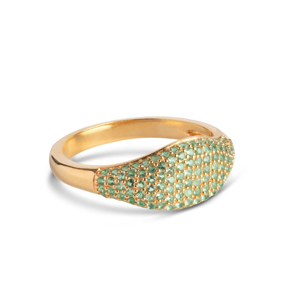 Δαχτυλίδι Enamel Sparkling Mary Gold