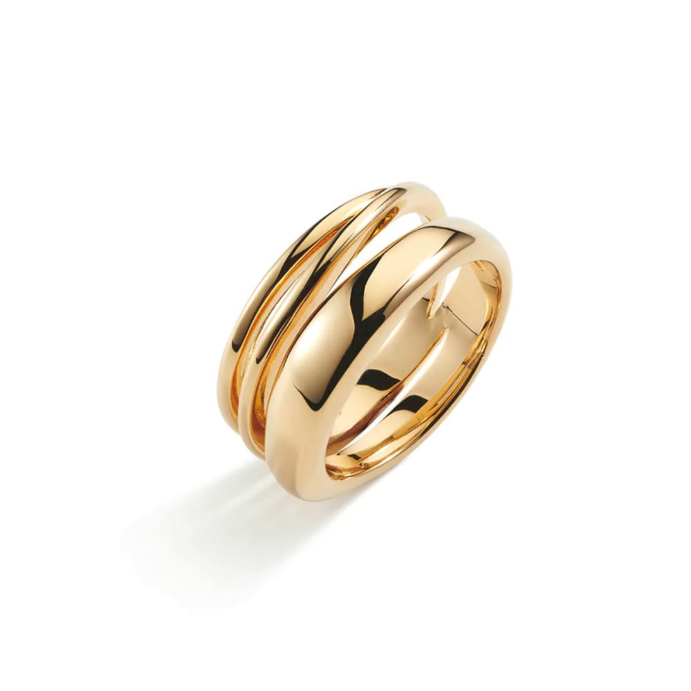 Aleyole Triple Gold Ring RG4451