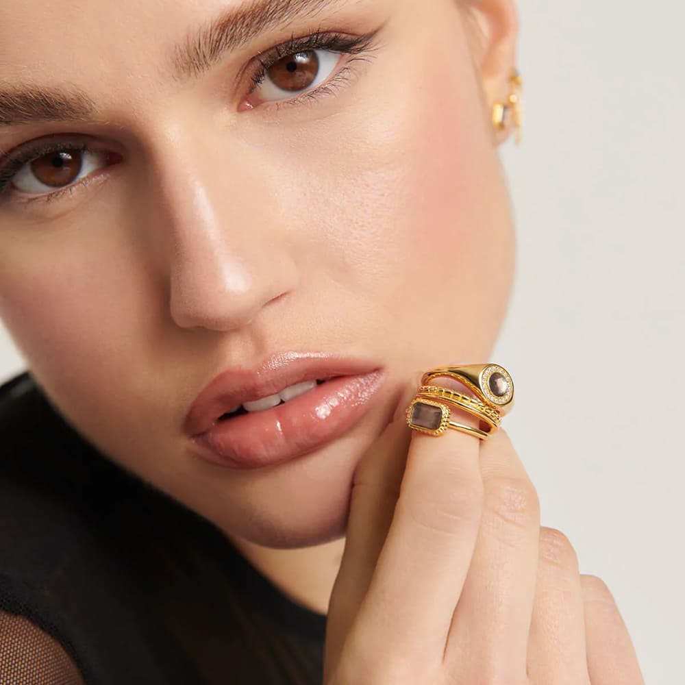 Aleyole Synthesis Gold Ring RG4481