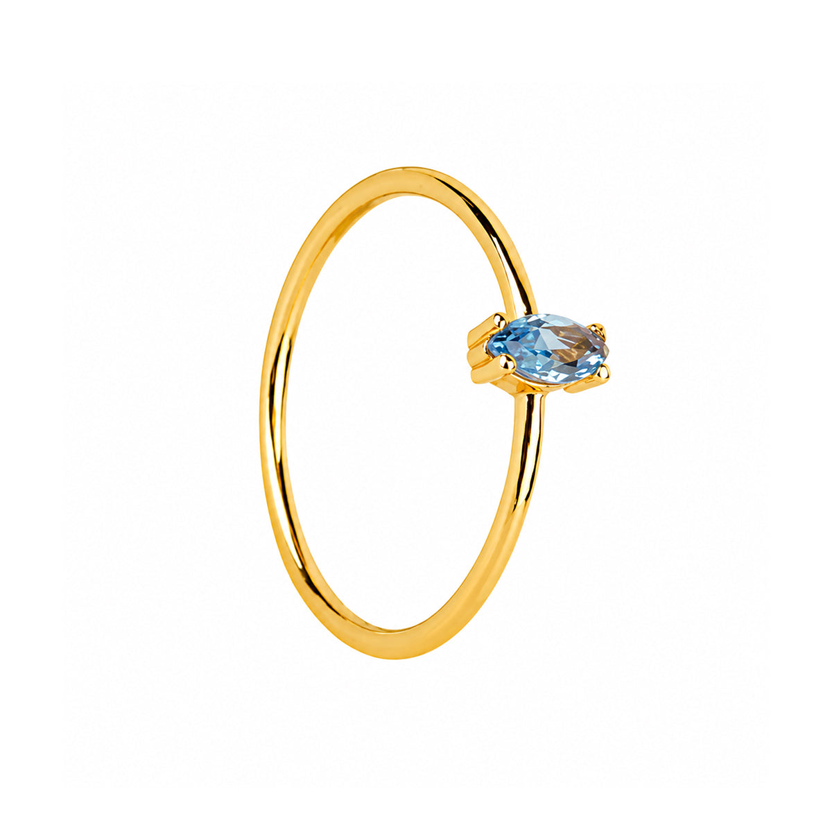 Aleyole Blue Eileen Gold Ring RG4195