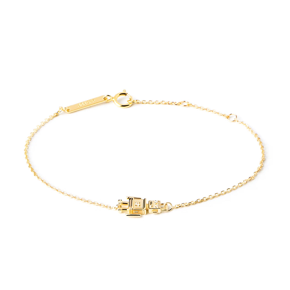 PDPaola Robert Gold Bracelet