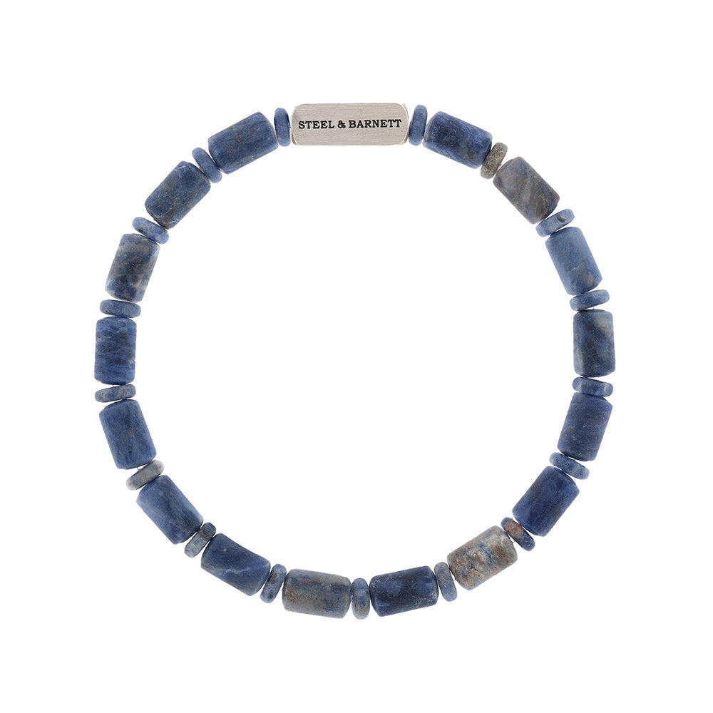Steel & Barnett Βραχιόλι Stone Bracelet Colourful Cal Barrel SBC004