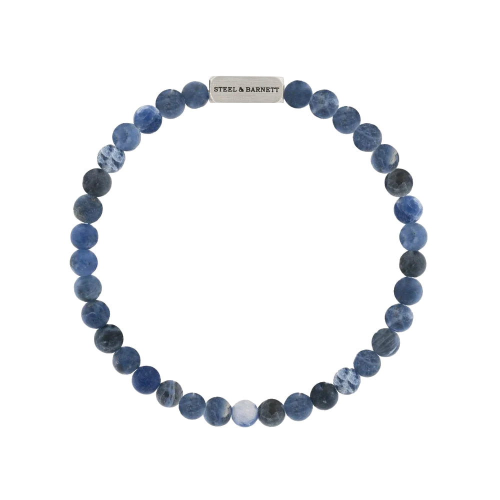 Steel & Barnett Βραχιόλι Stones Bracelet Natural Ned SBNN006