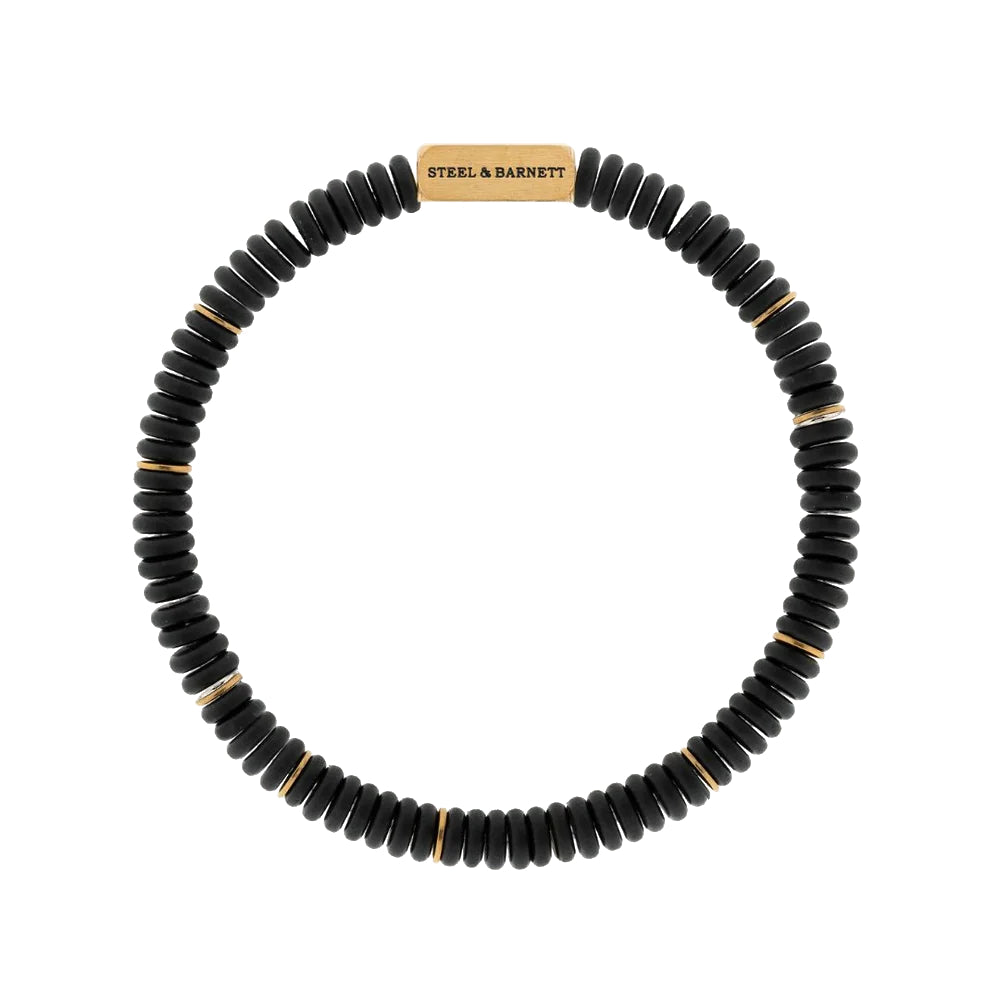 Steel & Barnett Βραχιόλι Stones Bracelet Two Tone SBTT001
