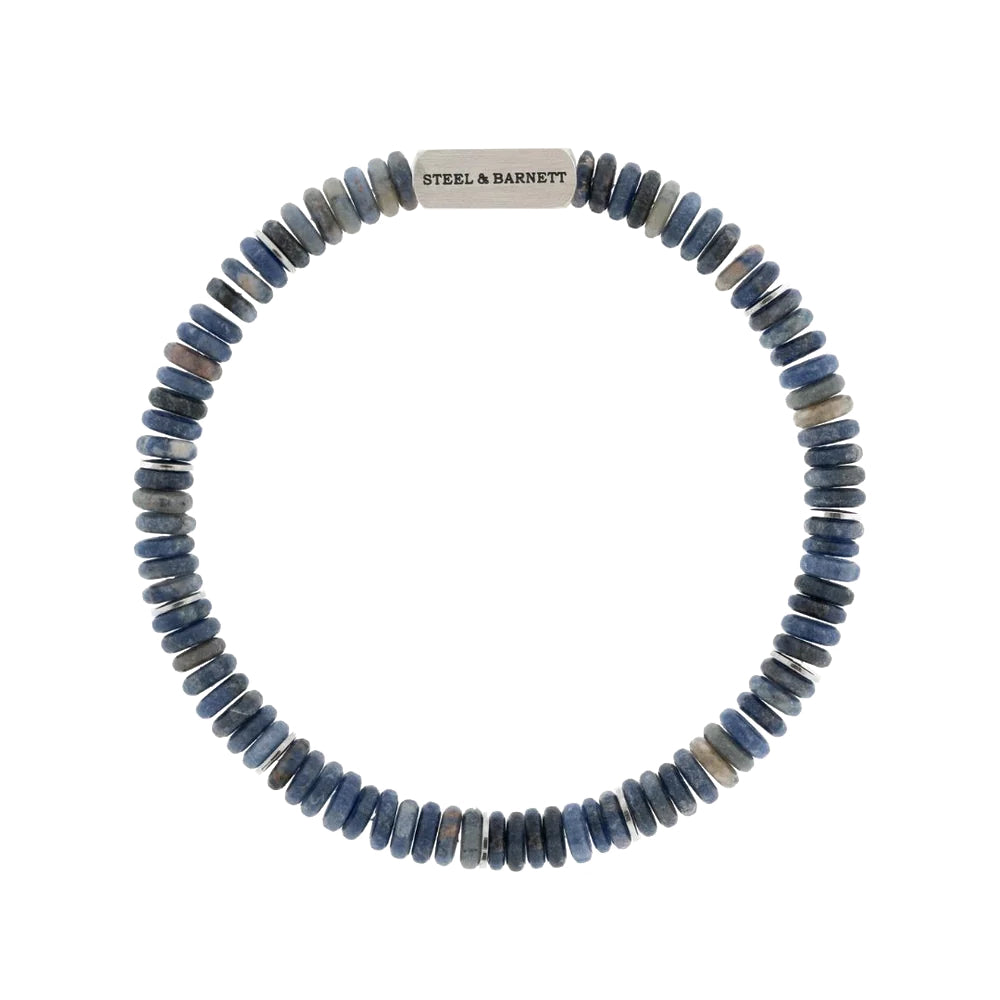 Steel & Barnett Βραχιόλι Stones Bracelet Two Tone SBTT002