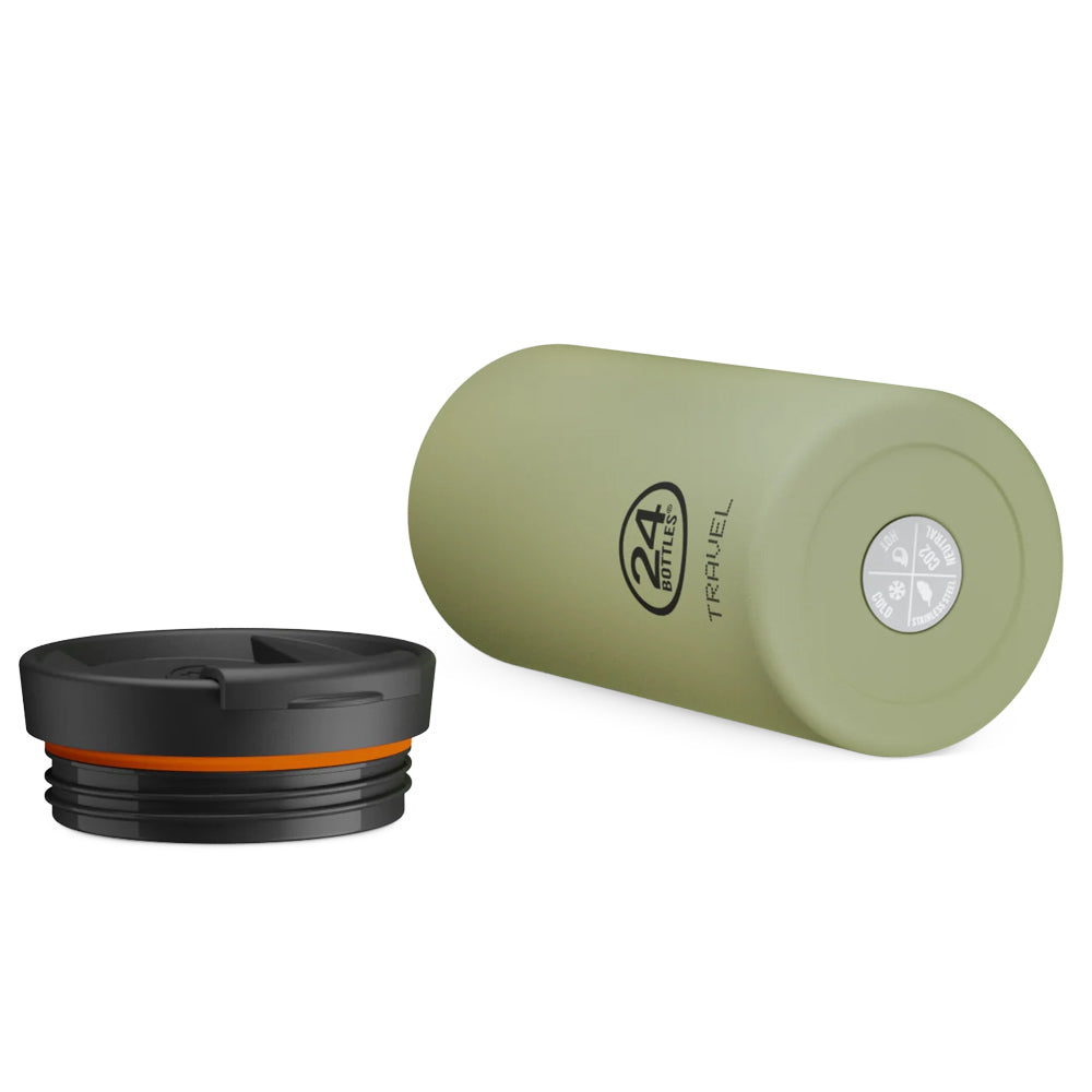 24BOTTLES Travel Tumbler 600ml Sage