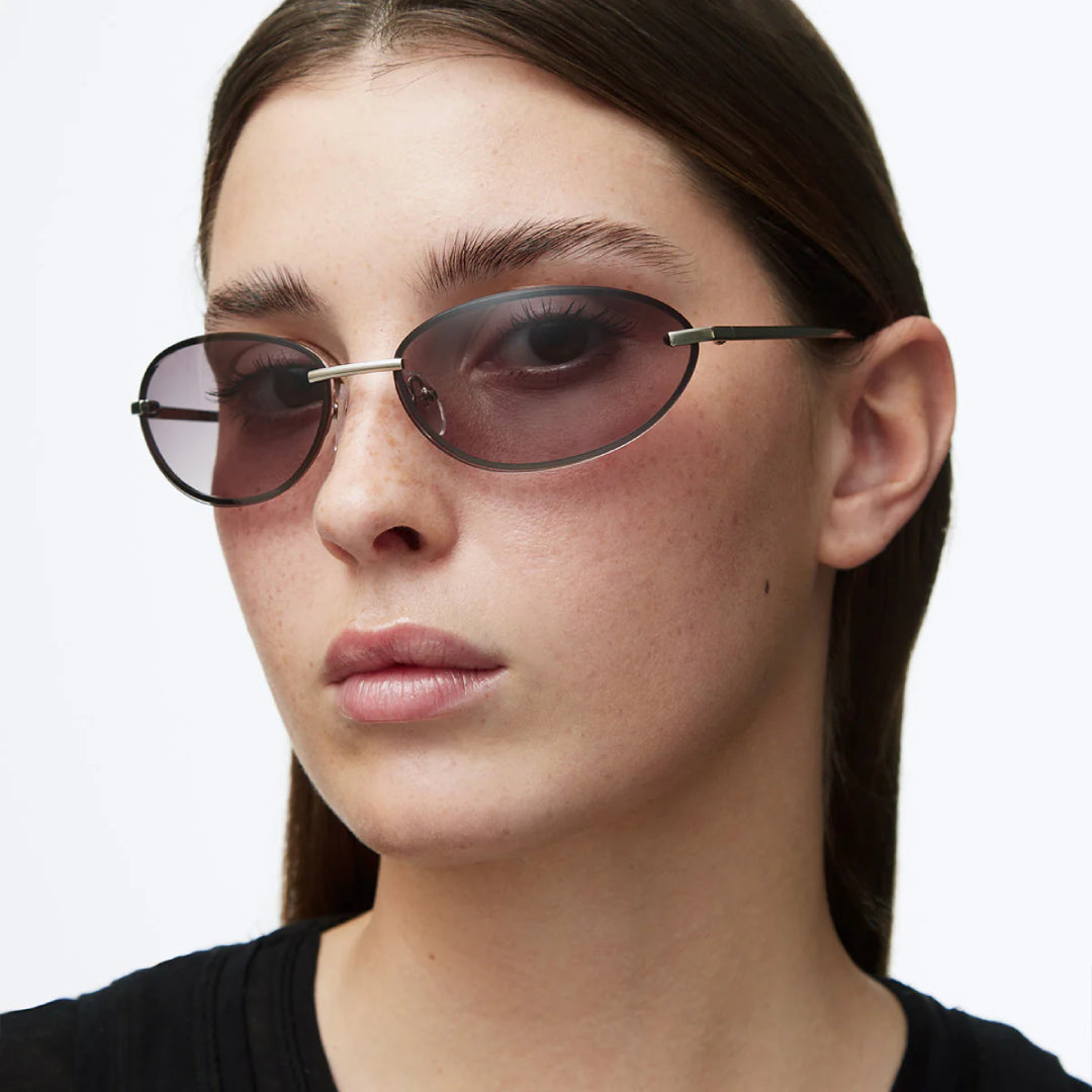 Meller Temba All Silver Sunglasses