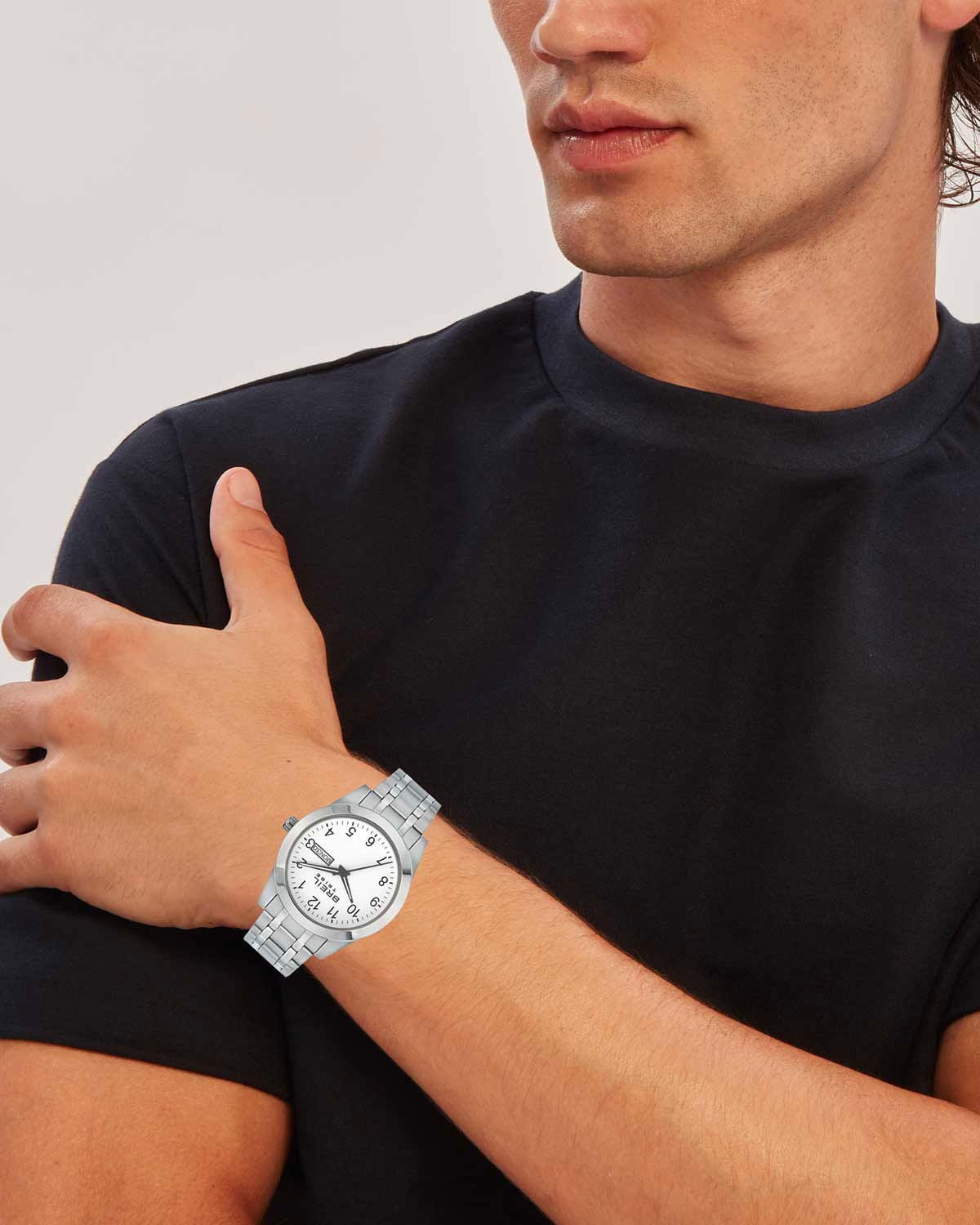 Ρολόι BREIL Tribe Rank Silver Stainless Steel Bracelet