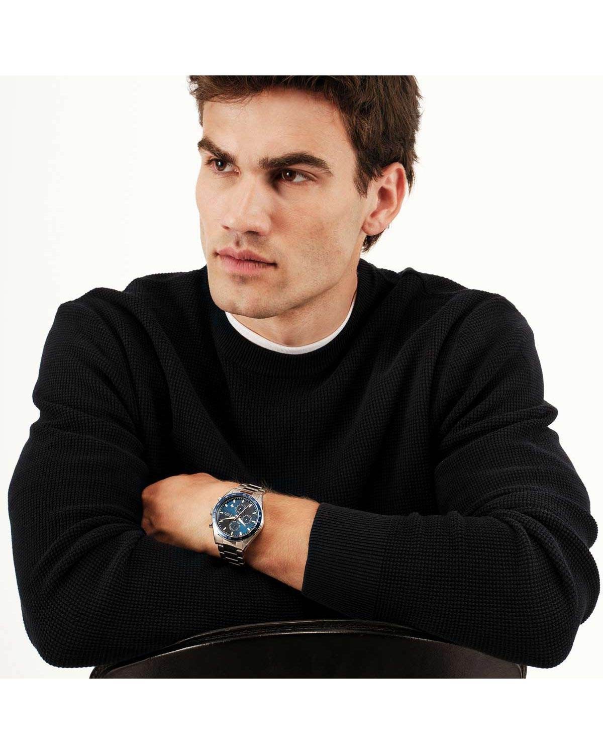 Ρολόι BREIL Tribe Echo Chronograph Silver Stainless Steel Bracelet