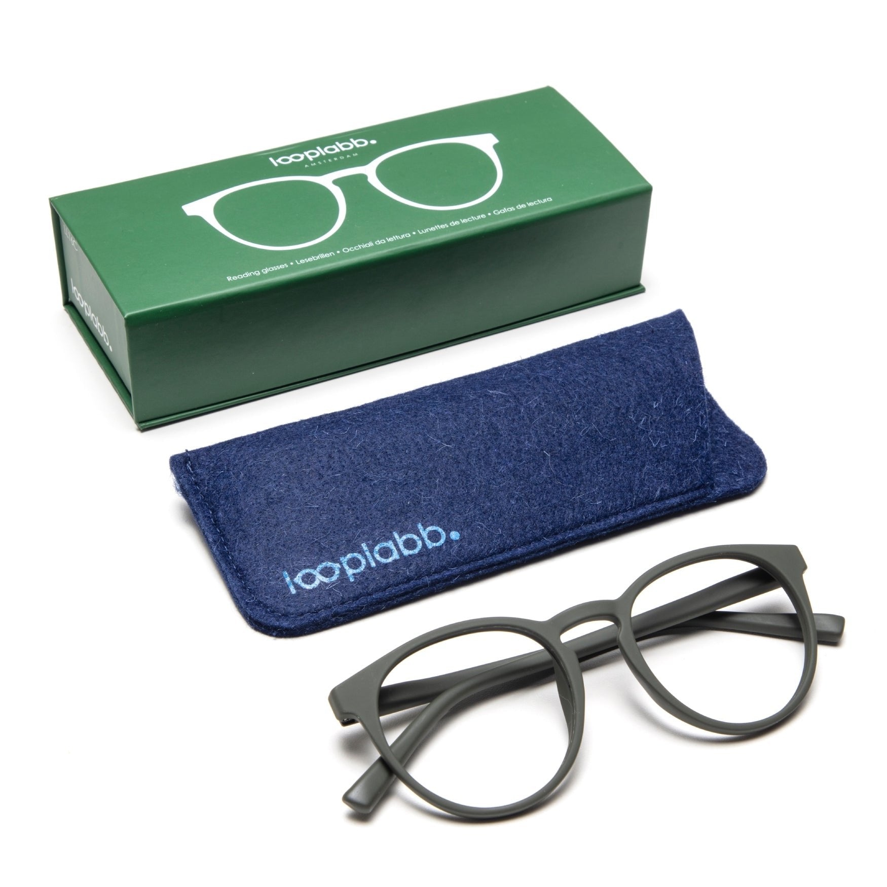 Γυαλιά Πρεσβυωπίας Looplabb Papillon Olive Green