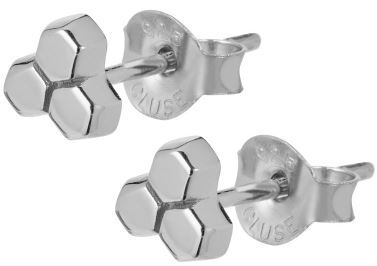 CLUSE Essentielle Hexagon Γυναικεία Σκουλαρίκια Ασημί CLJ52017