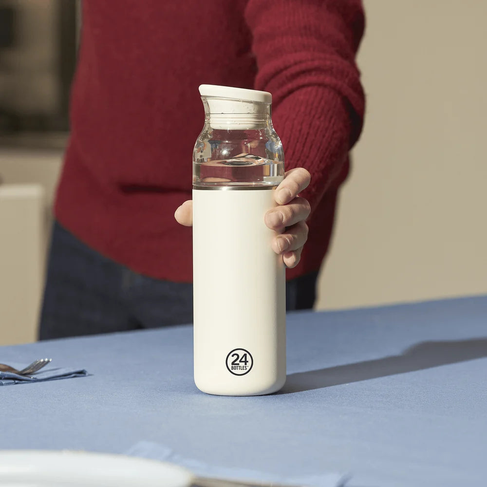 24BOTTLES Casa Carafe 1000ml Cotton