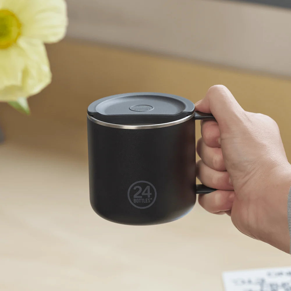 24BOTTLES Casa Mug 340ml Tuxedo Black