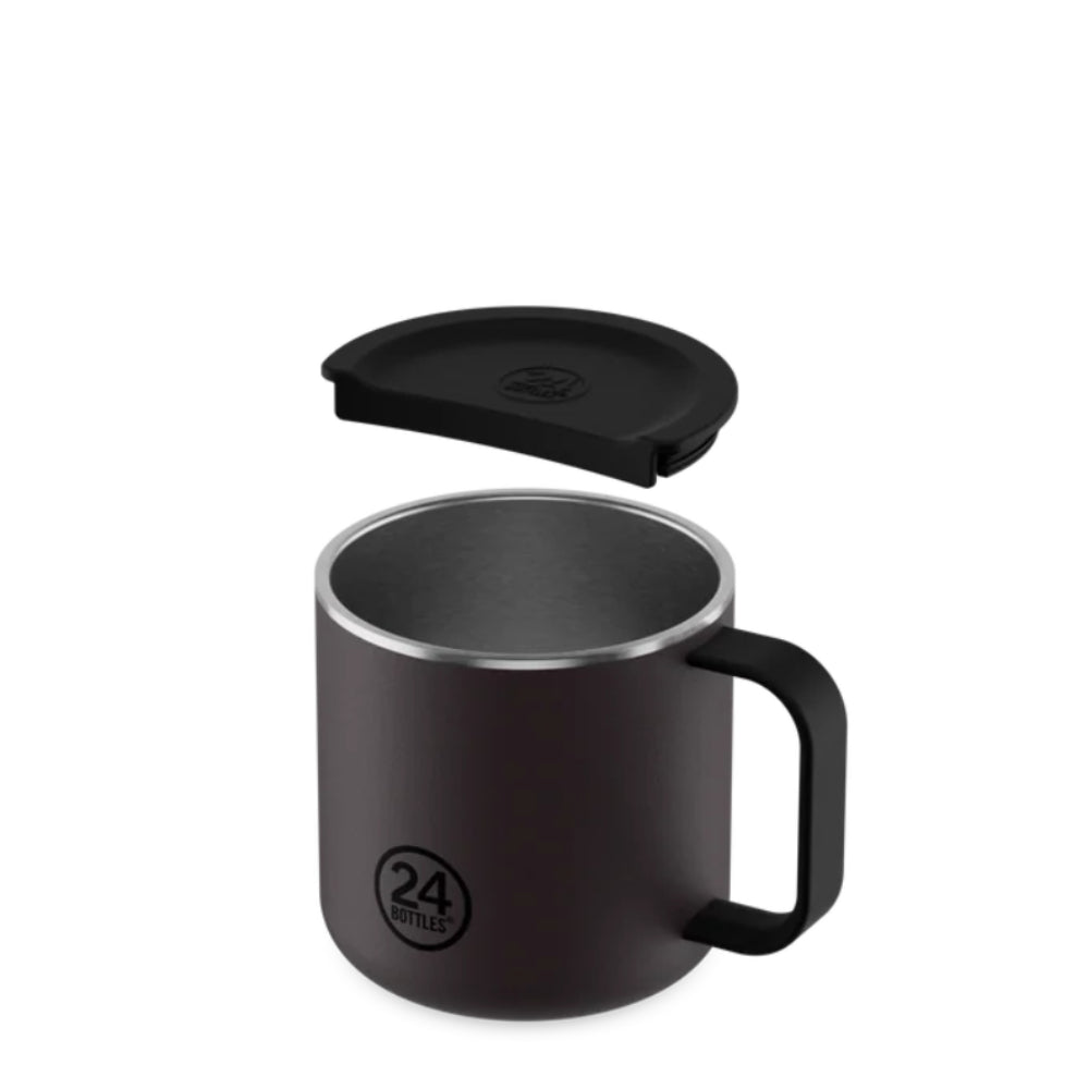 24BOTTLES Casa Mug 340ml Tuxedo Black