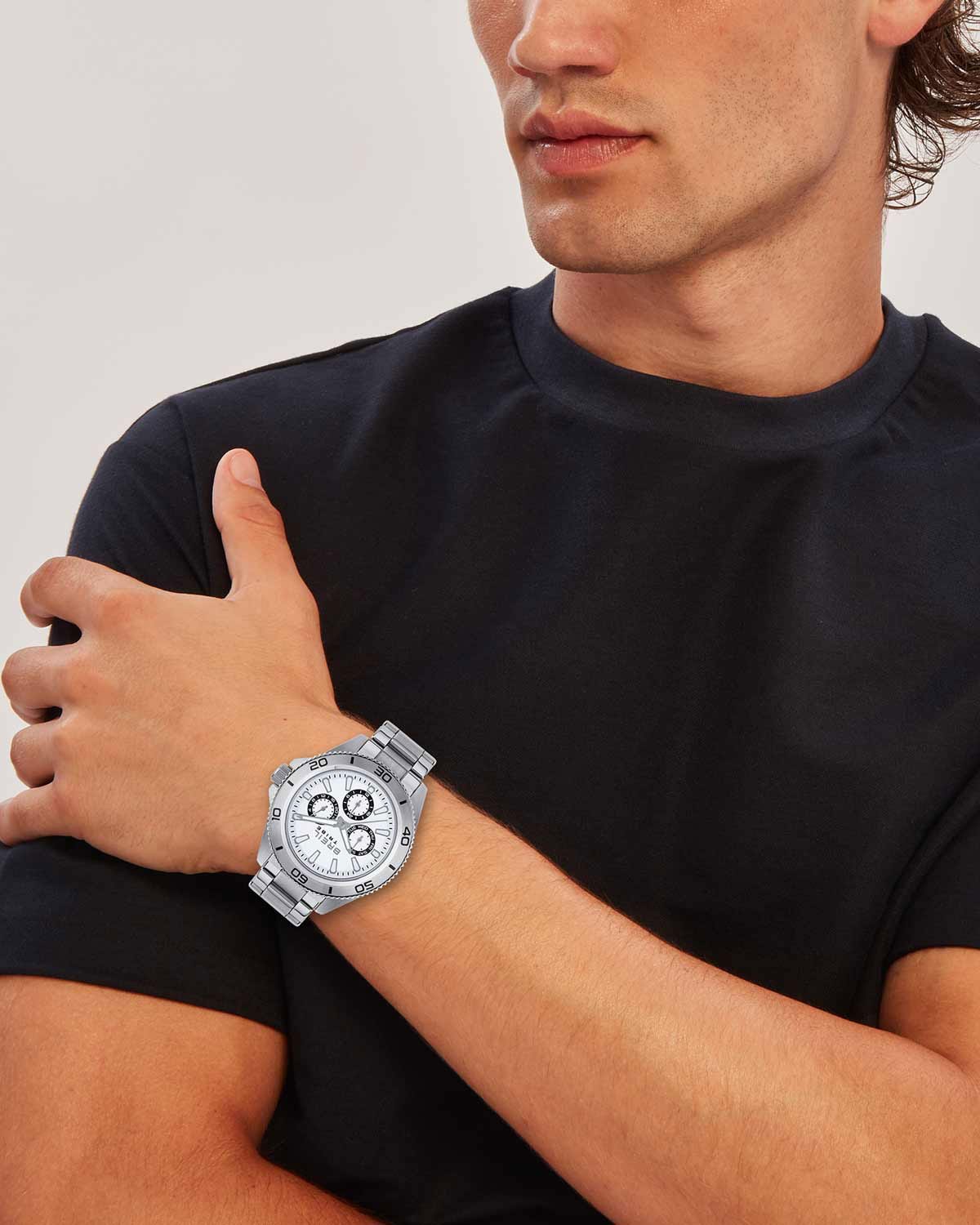 Ρολόι BREIL Tribe Challenge Silver Stainless Steel Bracelet