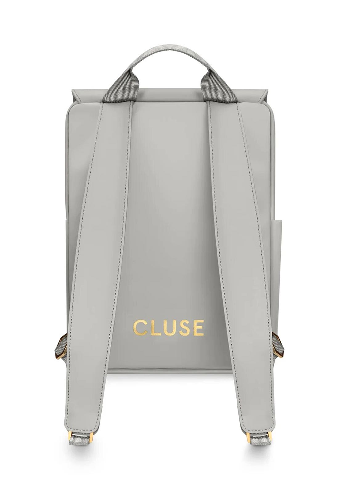 Σακίδιο Πλάτης Cluse Nuitée Petite Backpack, Light Grey, Gold Colour