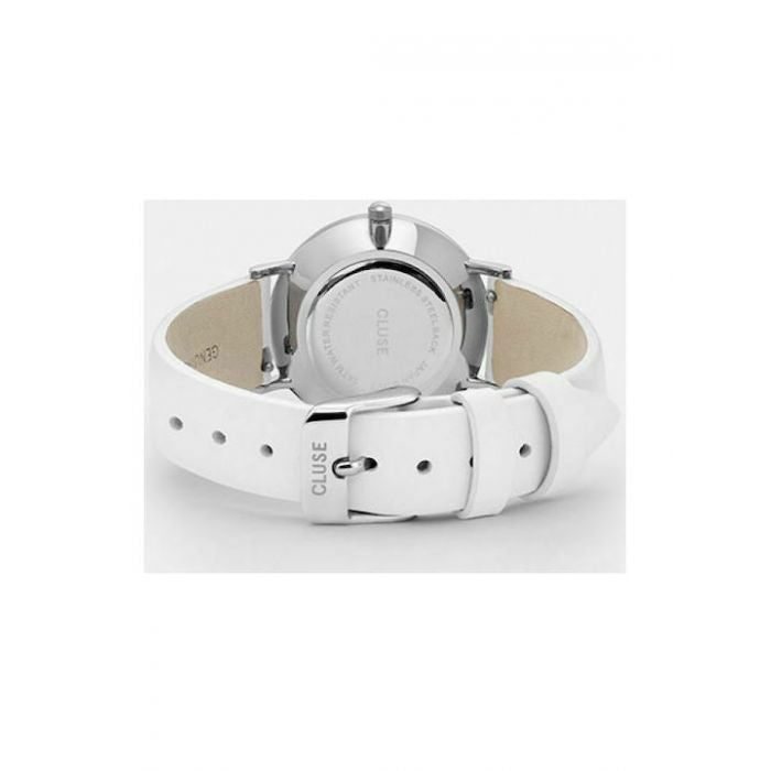 CLUSE Minuit La Perle Silver White Pearl-White CL30060