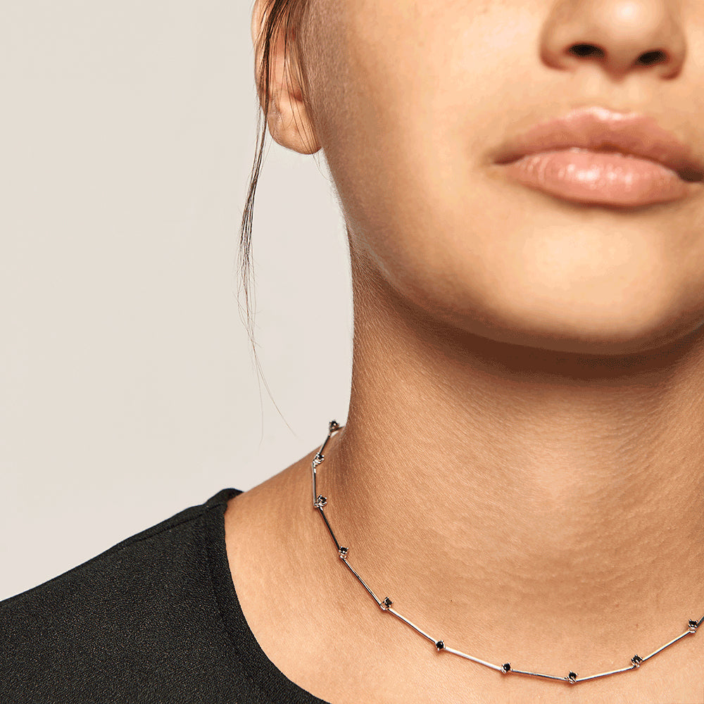 PD Paola BLACK BLOOM Silver