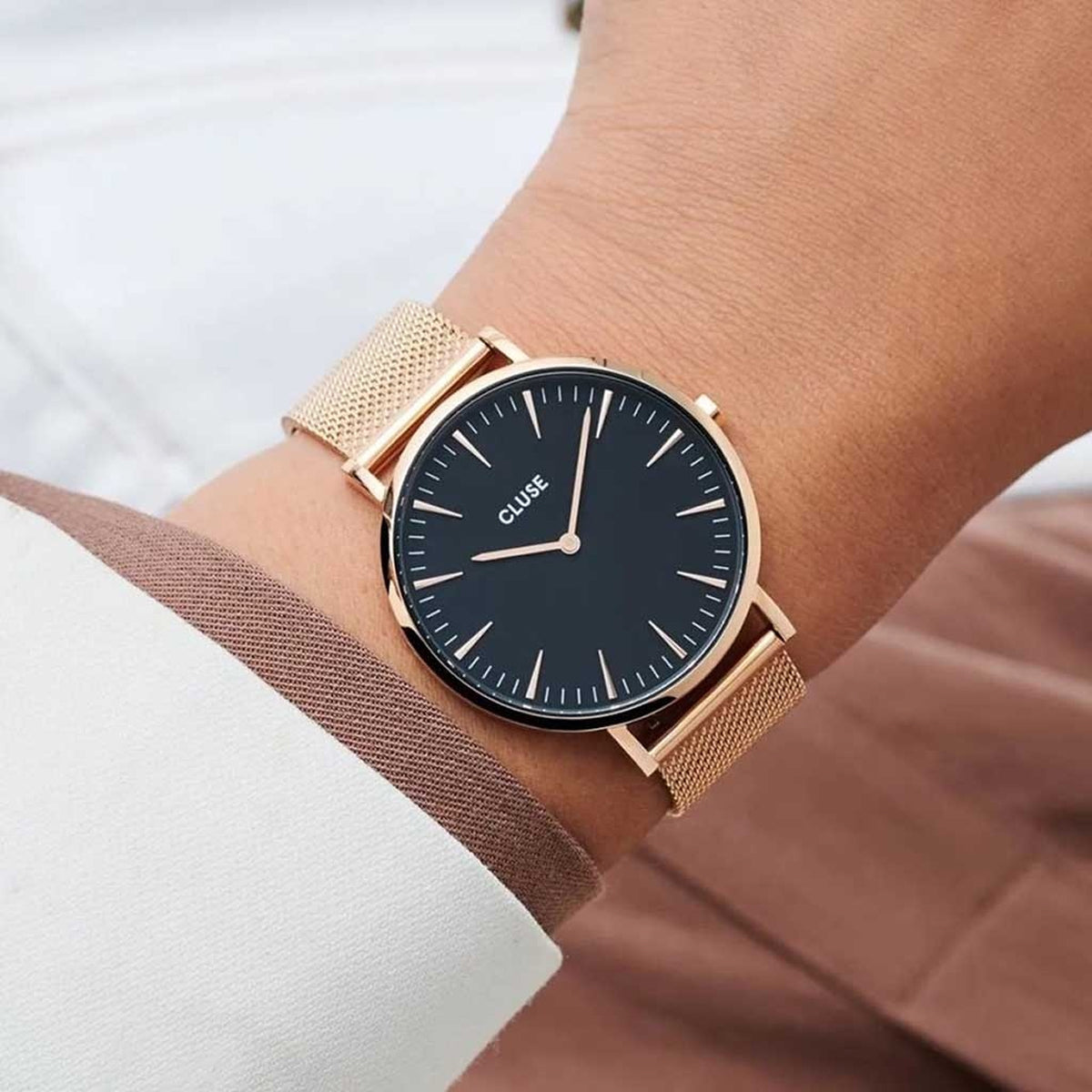 CLUSE La Boheme Rose Gold Stainless Steel Bracelet