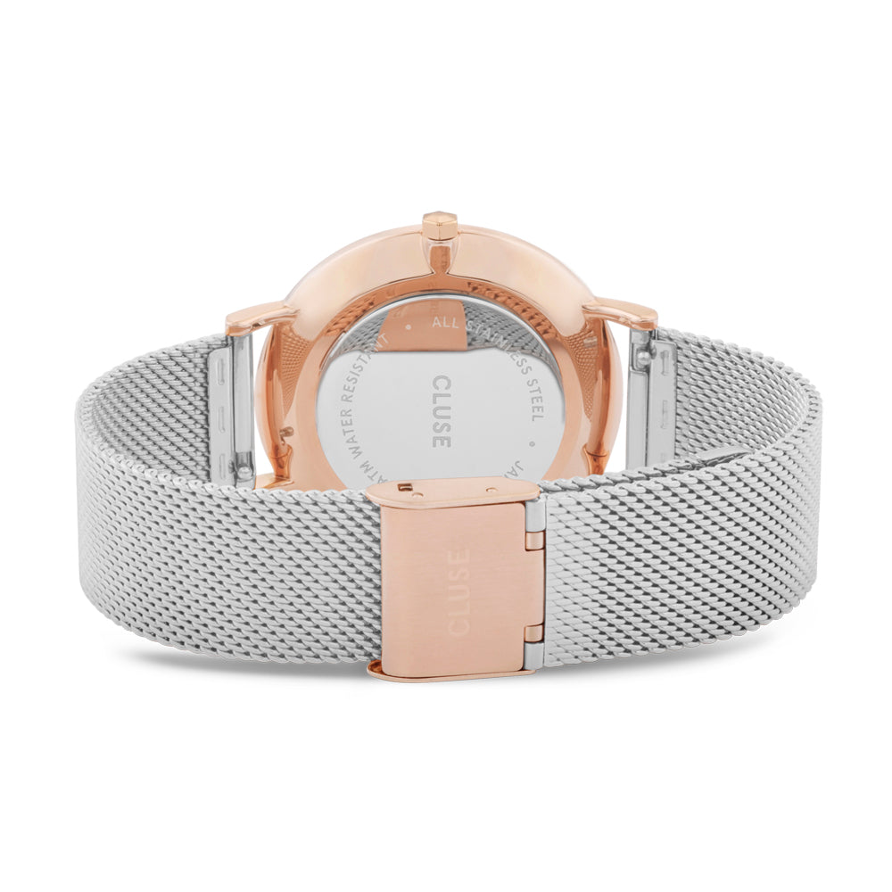 Cluse la boheme mesh rose gold/silver