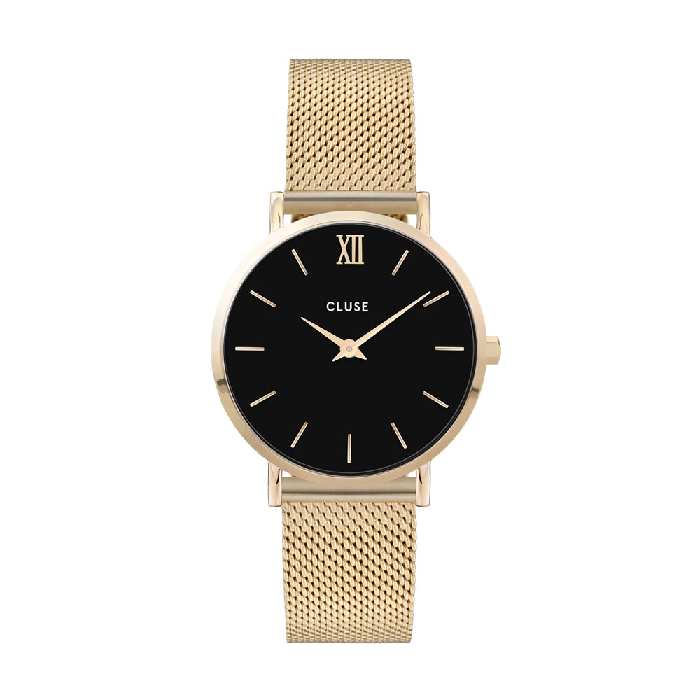 Cluse minuit mesh gold/black