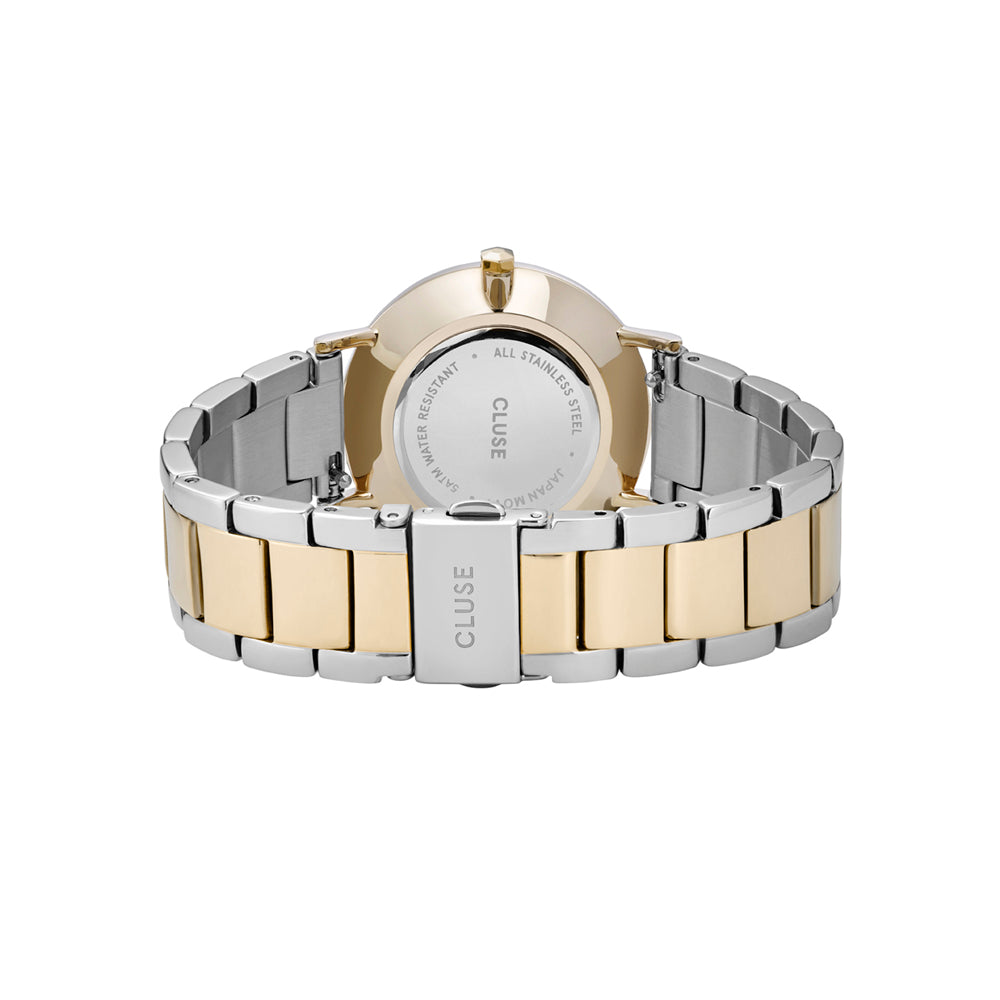 Cluse minuit 3-link gold silver/gold/silver