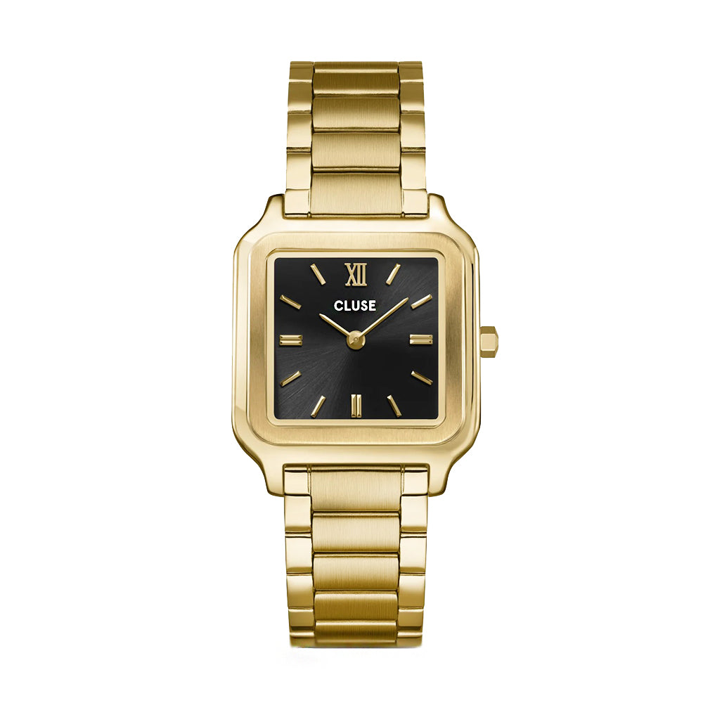 CLUSE Gracieuse Watch Steel Black Gold Colour