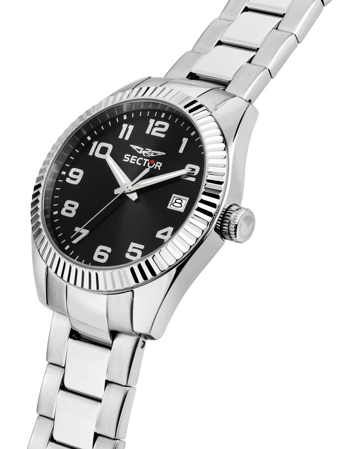 Ρολόι SECTOR 240 Silver Stainless Steel Bracelet