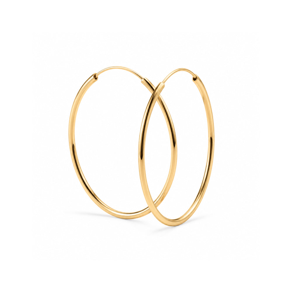 Aleyole Grand Parfait Gold Hoops EG4120