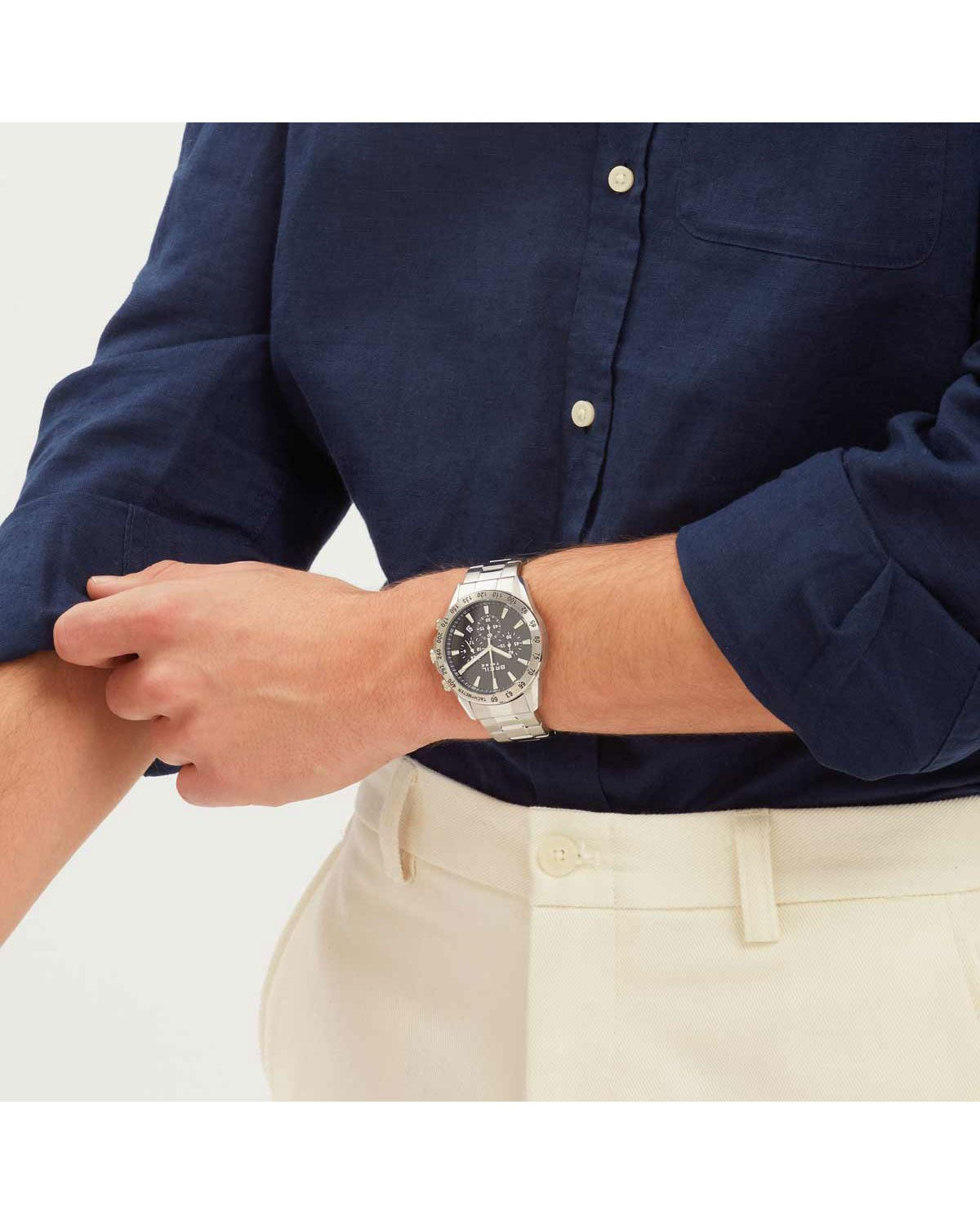 Ρολόι BREIL Tribe Sideline Chronograph Silver Stainless Steel Bracelet