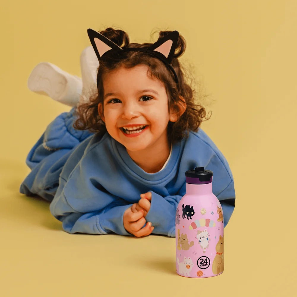 24BOTTLES Clima Kids 330ml Meow Friends