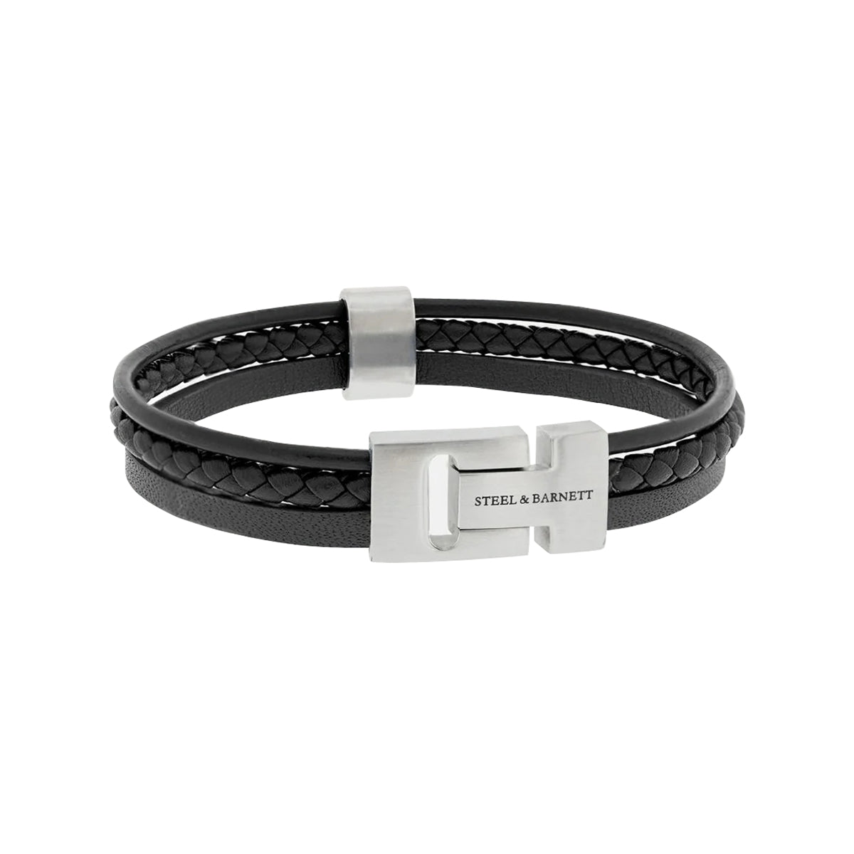 Steel & Barnett Βραχιόλι Leather Bracelet Casual Cole LBCC001