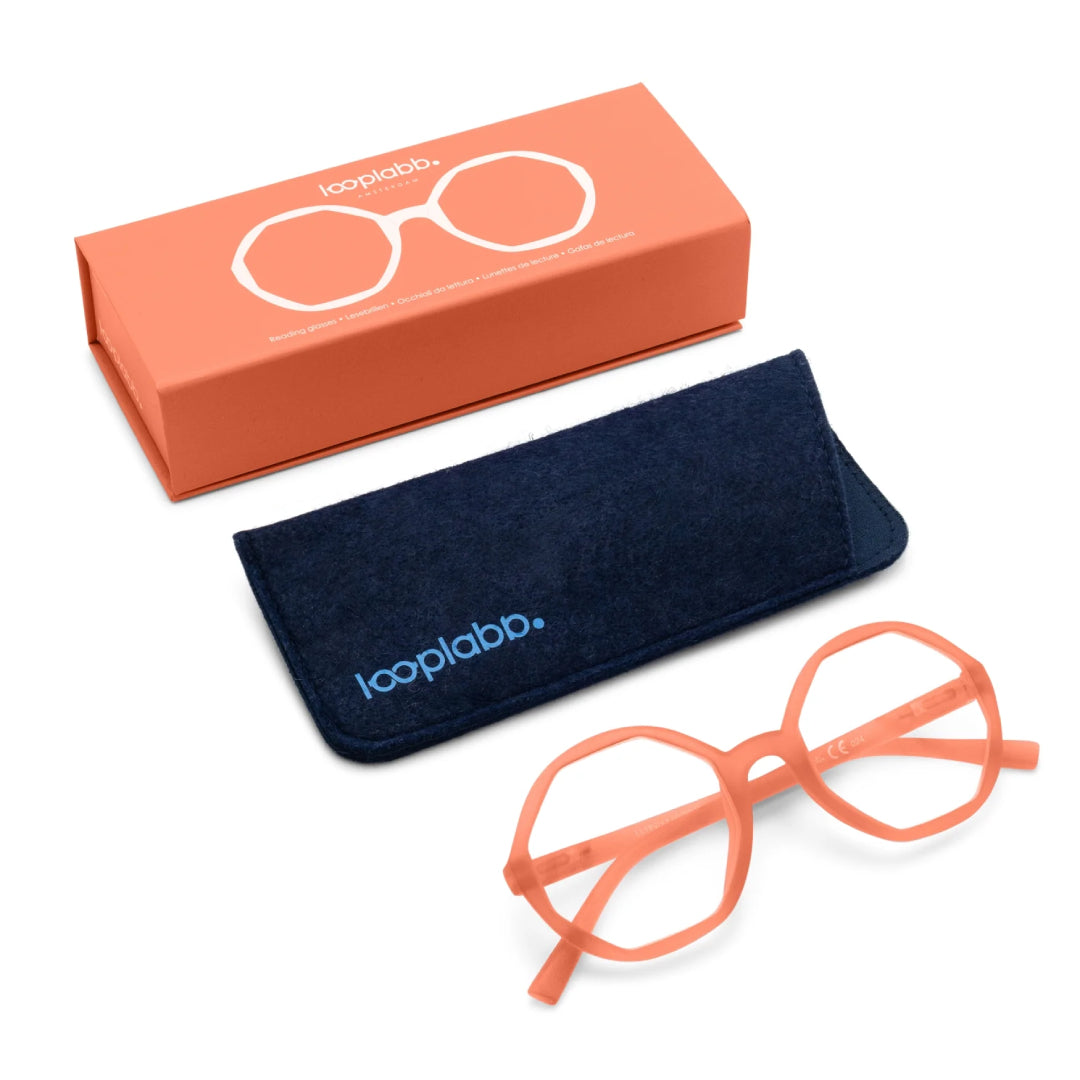 Looplabb Lolita Crystal Champagne Reading Glasses