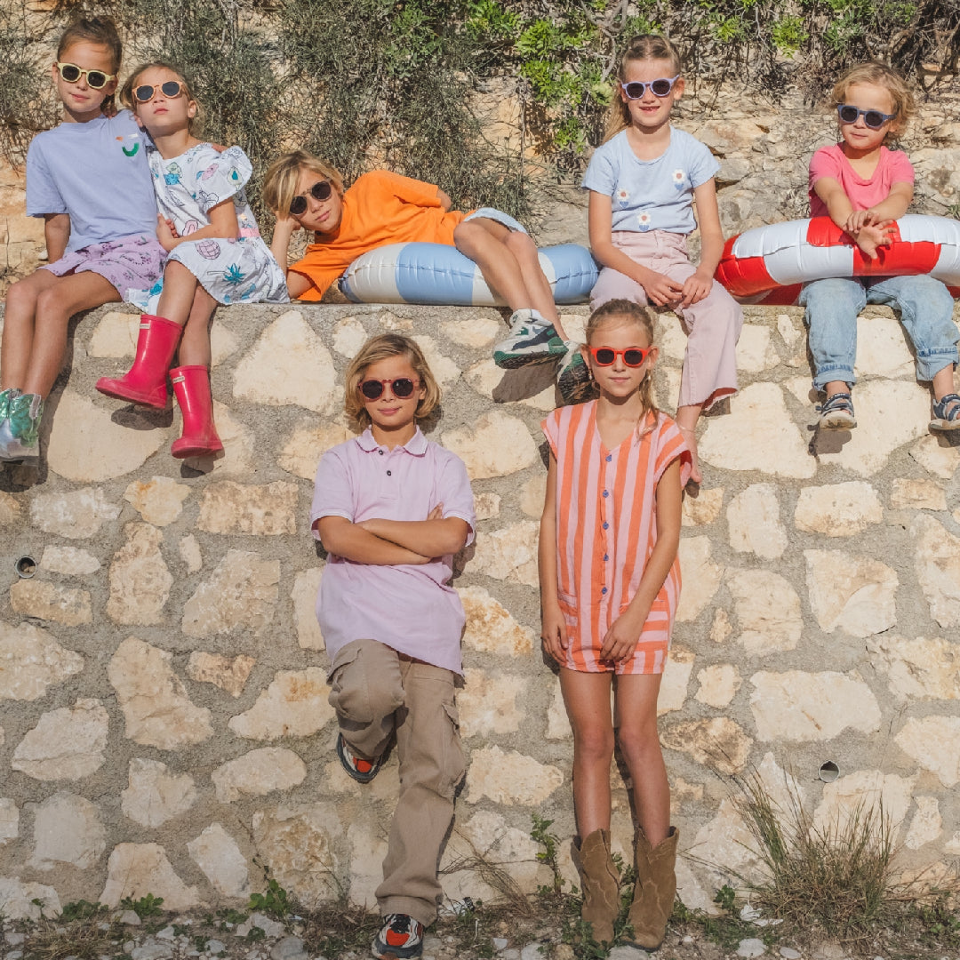 OKKY 3-9 Ετών Παιδικά Γυαλιά Ηλίου Polarized Ρόζ OK24025