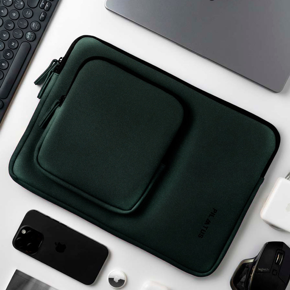 Protective Laptop Sleeve Pilatus Urban Sleeve Green Militar 14"