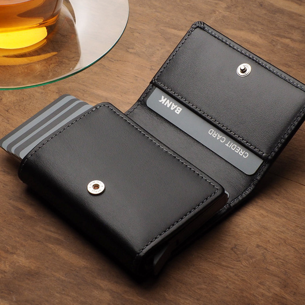 Pularys Bosto RFID Italia Leather Black 172713101