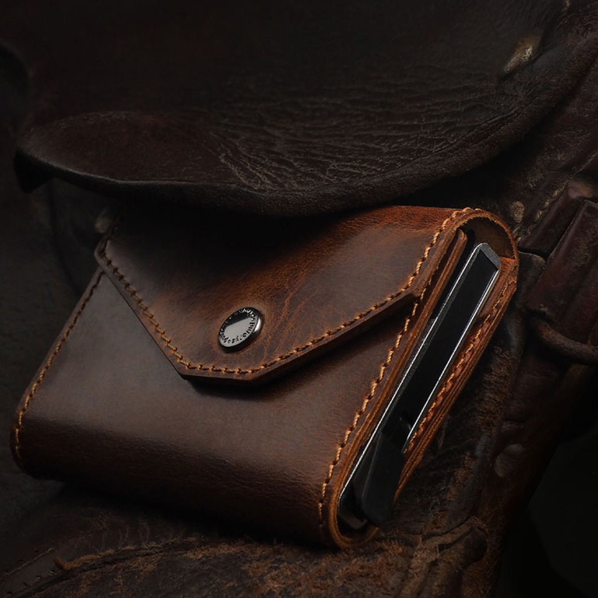 Pularys PORTER Go Vintage Saddle Leather Brown 174631007