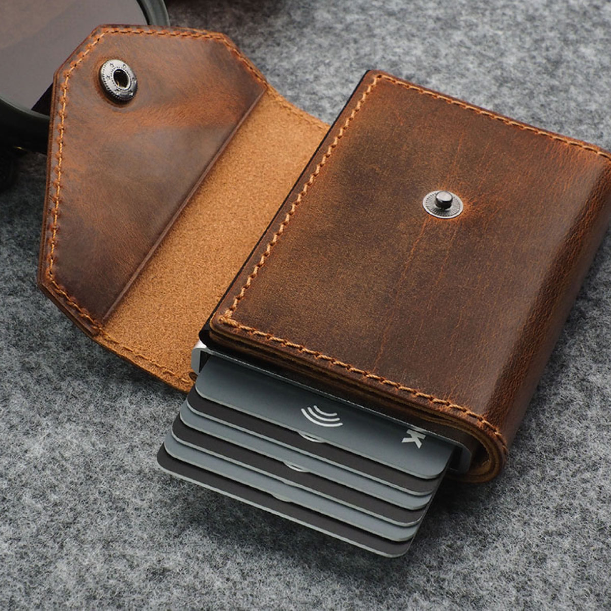 Pularys PORTER Go Vintage Saddle Leather Brown 174631007