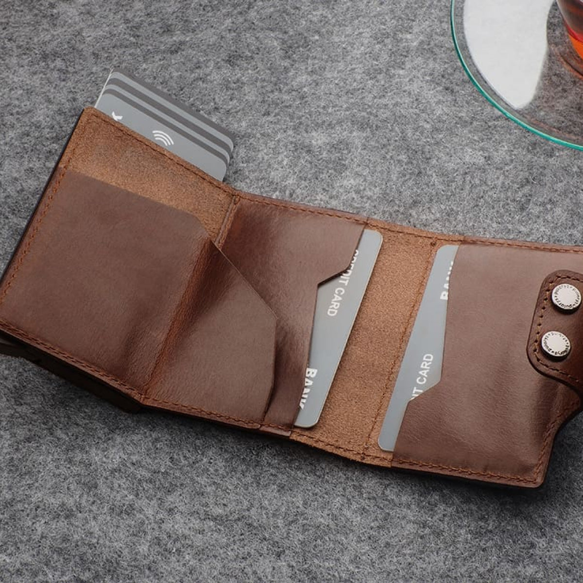 Pularys Doppio Max RFID Brown 217214102