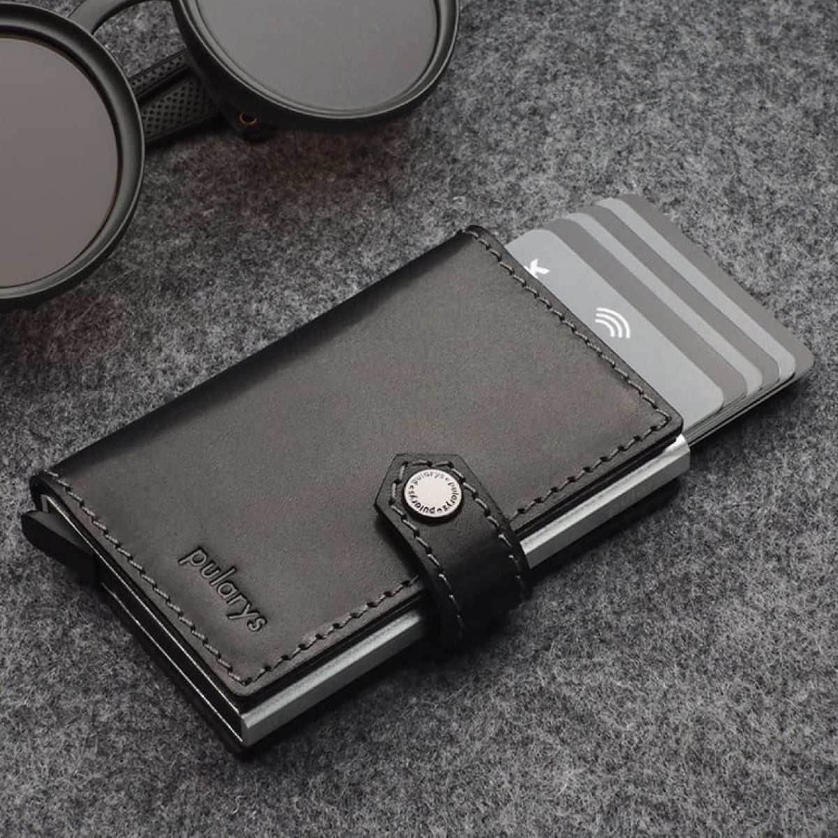 Pularys Easy Wallet for AirTag Black 217414101