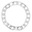 PDPaola Medium Signature Chain Silver Bracelet