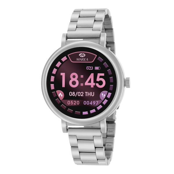 Smart Watch Marea B61002-1 Ασημί