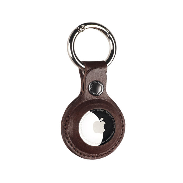 Pularys Brown Keyring with Airtag pocket Insider Line 182914102