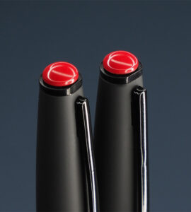 Pularys Coral Stone Black Rollerball Pen set 2 Τεμαχια 177003601