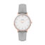 Cluse Minuit Leather Grey, Rose Gold Colour