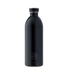 24BOTTLES Urban Bottle Tuxedo Black 1000ml