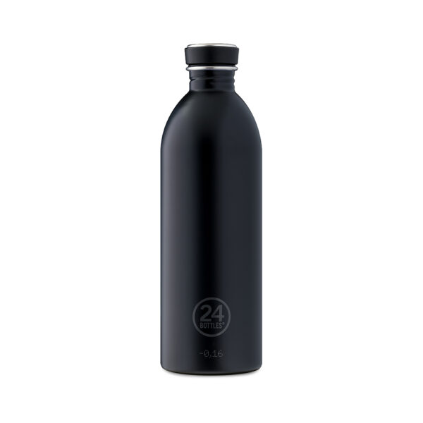 24BOTTLES Urban Bottle Tuxedo Black 1000ml
